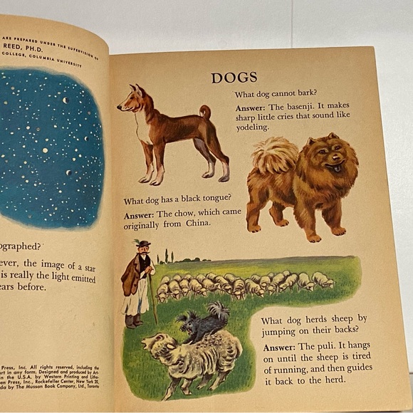 Vintage Little Golden Book Quiz Fun 50s Hundreds of Questions and Answers - Picture 8 of 12